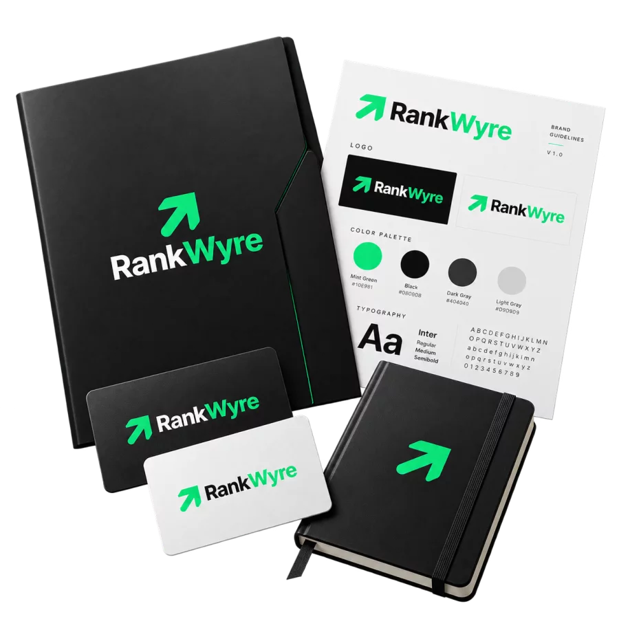 Logo + brand kit by Rankwyre