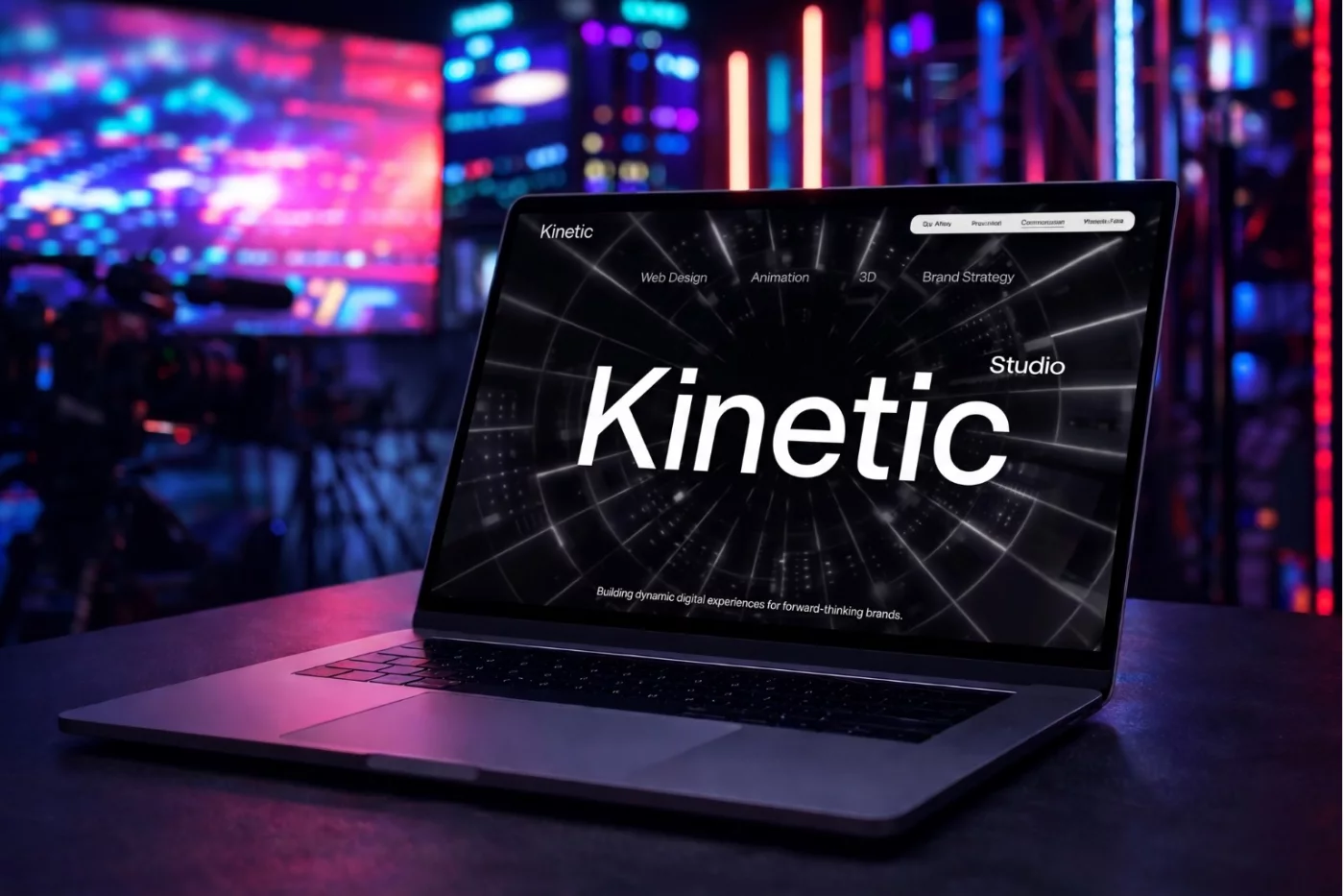 Kinetic website by Rankwyre