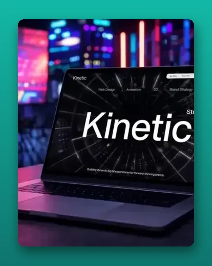Kinetic web app by Rankwyre